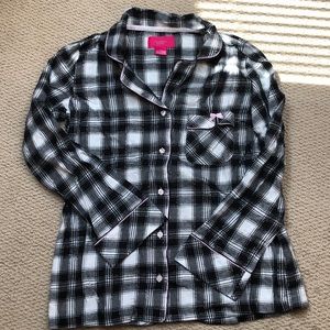 Victoria’s Secret Flannel Pajama Shirt
